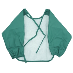 Babero Manga Larga Verde con cuellito - comprar en línea