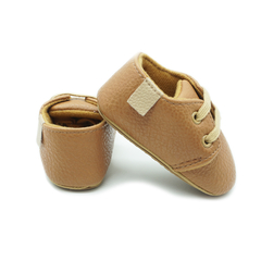 Zapatitos Piel Camel - Minoli