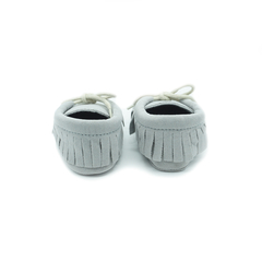 Zapatitos Fleco Gris - Minoli