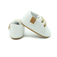 Zapatitos Piel White - Minoli