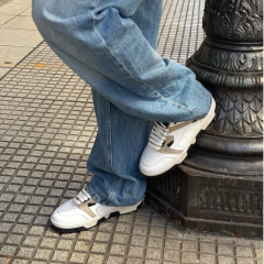 Zapatillas Chunky [ Path ] Blanco - MMARTINEZ