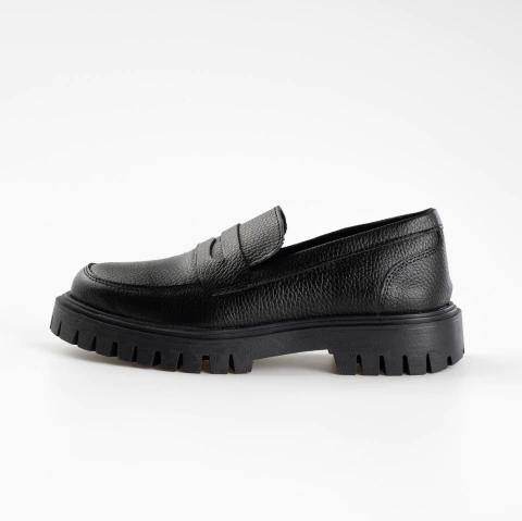 Mocasines [ Endless ] Graneado Negro