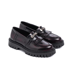 Mocasines [ Siro ] Claro Oscuro Bordo en internet