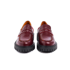 Mocasines [ Marza ] Box Bordeaux - MMARTINEZ