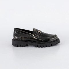 Mocasines [ Timeless ] Claro Oscuro Gris - comprar online