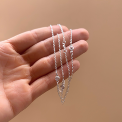 Colar Inspiração Tiffany / 50cm na internet