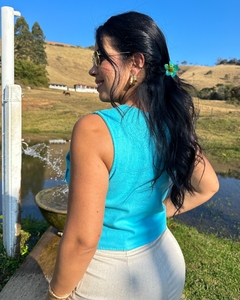 Cropped Em Linho Amalfi - Az Irmãs Store