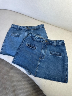 Short Saia Jeans Julietta