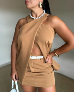 Blusa Transpassada Diana - loja online