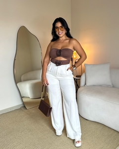 Calça Pantalona Celine - comprar online