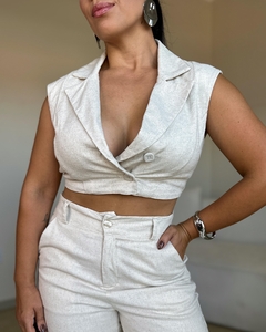 Colete Linho Eliza - comprar online