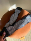 Cinto Elástico Com Strass Trançado