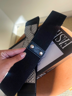 Cinto Elástico Com Strass Trançado - comprar online