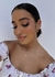 COLAR BOLINHAS E PINGENTE CRAVEJADO BANHADO NO OURO 18K - comprar online
