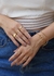 PULSEIRA ROSE ELOS E CORRENTINHA OURO - comprar online