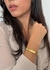 BRACELETE 2 FILEIRAS NO BANHO DE OURO 18K - comprar online