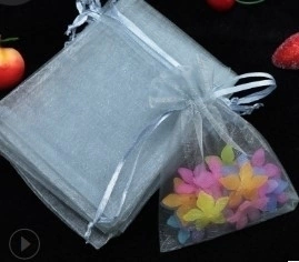 Saquinho De Organza Fita Cetim 10x15 (100 Unidades) - comprar online