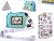 HiMont Câmera infantil com impressão instantânea, câmera digital de selfie 32GB 10 Bobinas Filme