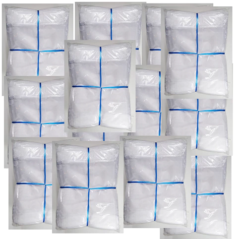 1000 Saquinhos Bag organza 9x12 Branco Atacado Caixa Fechada