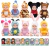 12 reborn bebê realista boneca bonito animal roupas coelho crianças meninas brinquedos aniversário na internet