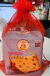 20 saquinho lembrancinha tule organza 30x40 Panetone