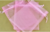 50 Saquinhos de organza Rosa 10x15 com fita cetim na internet