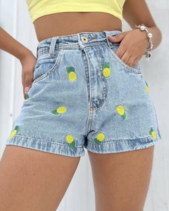 Short Jeans Bordado - comprar online