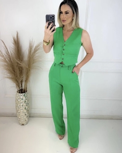 Conjunto Alfaiataria Verde