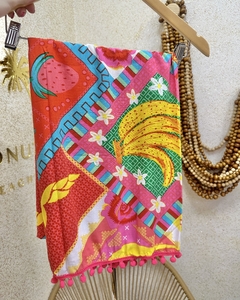 Canga Saída - Coconut Bikini - Moda Praia | Biquínis, Maiôs e Saídas de Praia