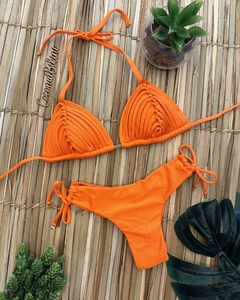 Biquíni Cancún Laranja Cirrê - comprar online