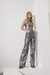 Wide Leg Metalizado