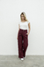 Pantalón Palazzo doble cinto hebilla - comprar online