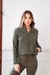 Campera frizada por dentro con cierre y bolsillo - comprar online