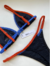 Top cortininha com regulagem e calcinha marquinha tricolor - comprar online