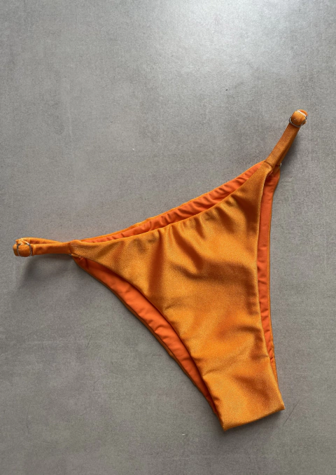 Calcinha Tanga com Regulador - Laranja Mango