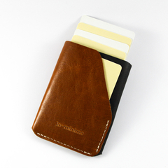 Billetera Boston Marrón/Negro - comprar online