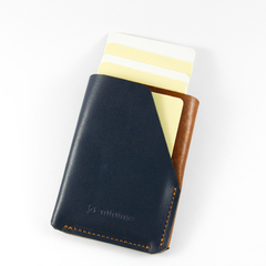 Billetera Boston Azul/Marrón - comprar online
