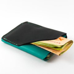 Billetera Boston Aqua/Negro en internet