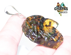 Dije Cabeza De Águila & Plata Ley 925 - Chiapas Mágico