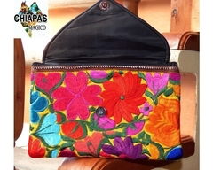 Carterón "Flores" Amarillo con Bordado Multicolor - comprar en línea