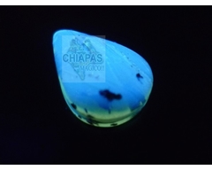 Imagen de Gota de Ámbar para engarzar con Flor.
