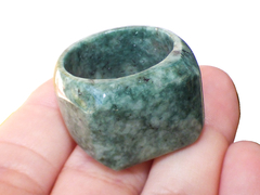 Imagen de Anillo Cuadro Jade de Guatemala #12