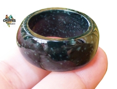 Anillo de Jade de Guatemala #10.5 (JD105B)
