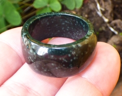 Anillo De Jade De Guatemala #9.5 - comprar en línea