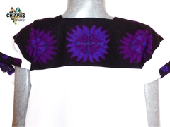 Blusa Bosque / Punto de Cruz #003 (XL) - Chiapas Mágico