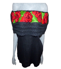 Blusas Campesinas con Flores Zinacantán (Unitalla) - comprar en línea
