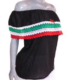 Blusas Campesinas Olán Fiestas Patrias (Talla S-M) - comprar en línea