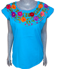 Blusa Mod052 Celeste Turquesa (S) en internet