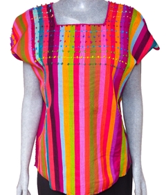 Blusa Elaborada en En Telar De Cintura (L) (co