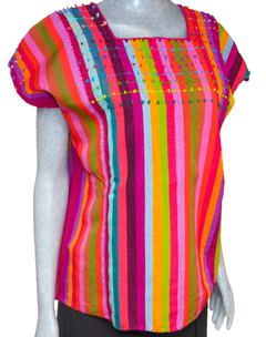Blusa Elaborada en En Telar De Cintura (L) (co - comprar en línea